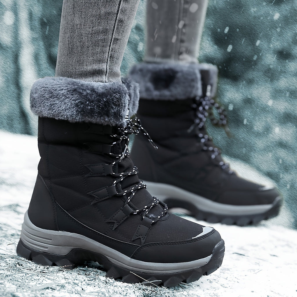 Winter Boots Warm Lined Non Slip Sole