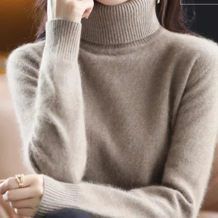 Soft Knit Turtleneck Jumper
