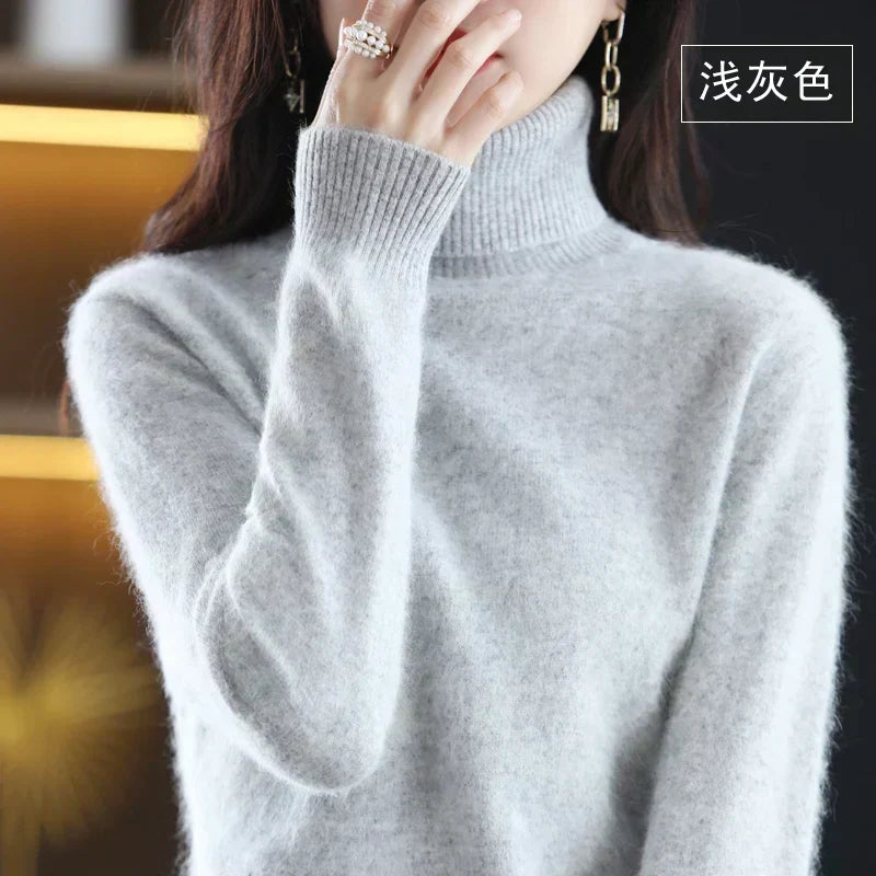 Soft Knit Turtleneck Jumper