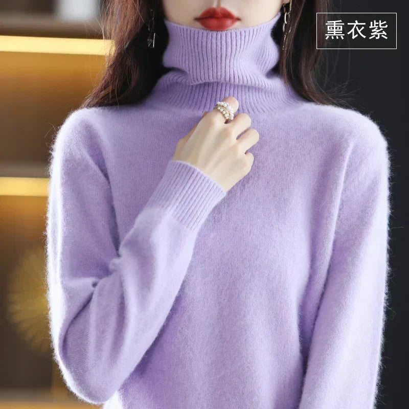 Soft Knit Turtleneck Jumper