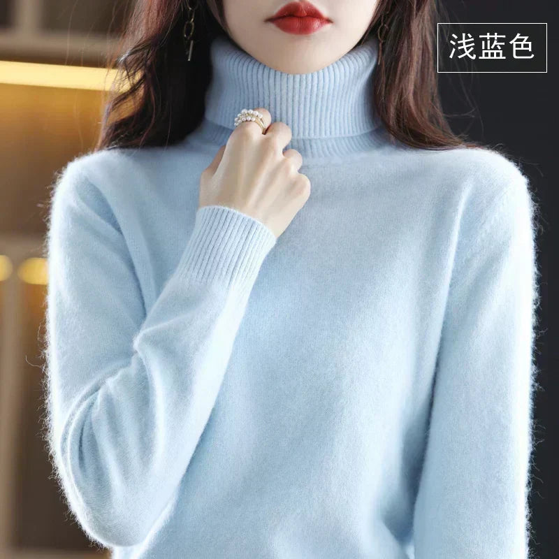 Soft Knit Turtleneck Jumper