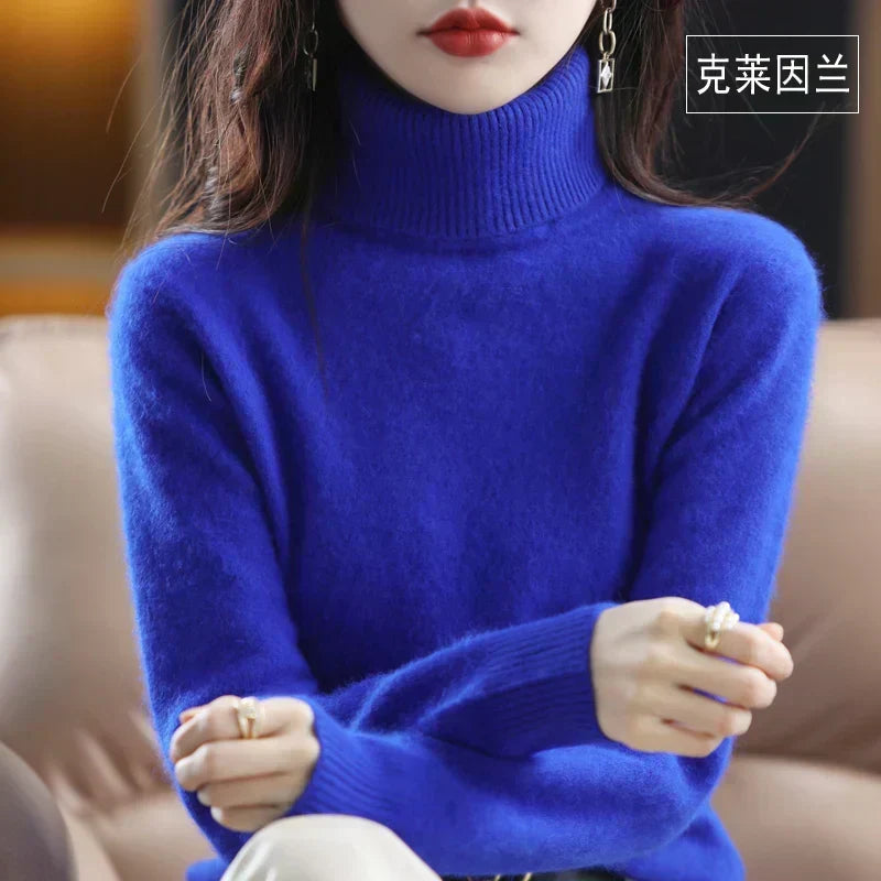 Soft Knit Turtleneck Jumper