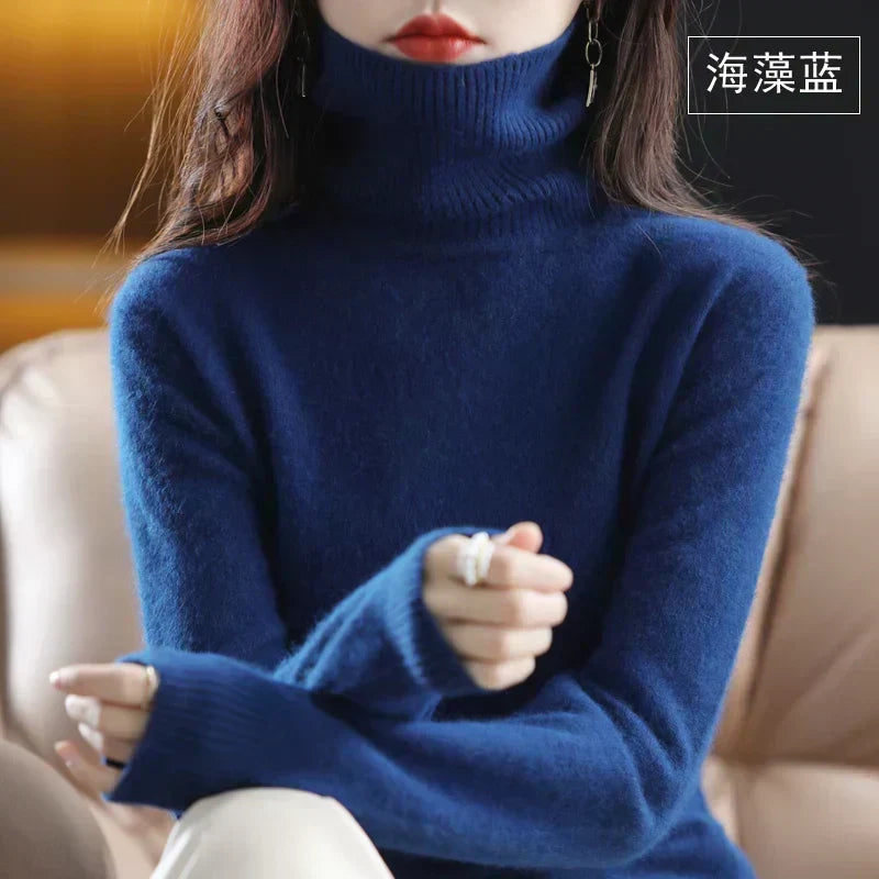 Soft Knit Turtleneck Jumper