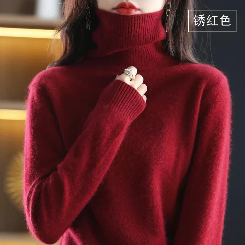 Soft Knit Turtleneck Jumper