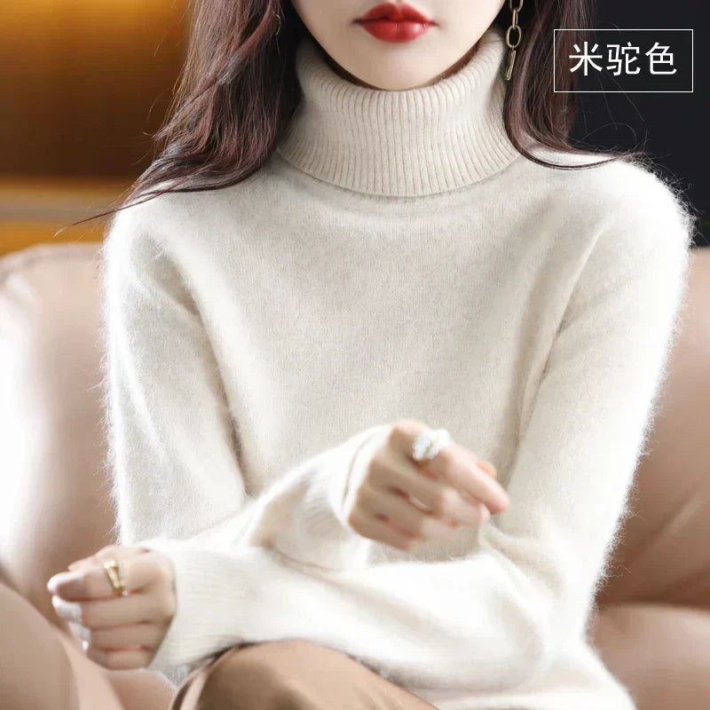 Soft Knit Turtleneck Jumper