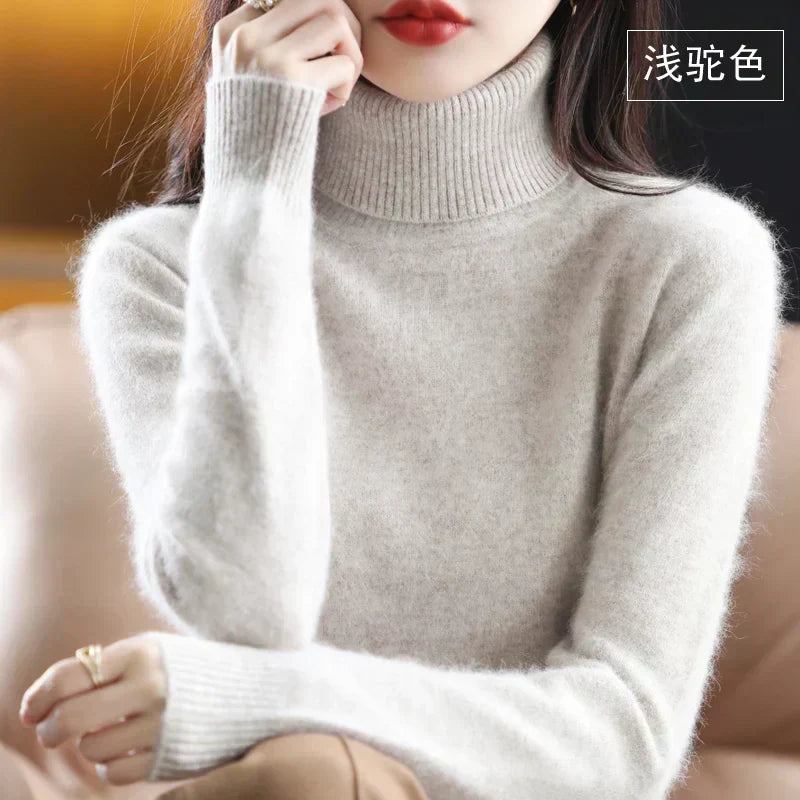 Soft Knit Turtleneck Jumper