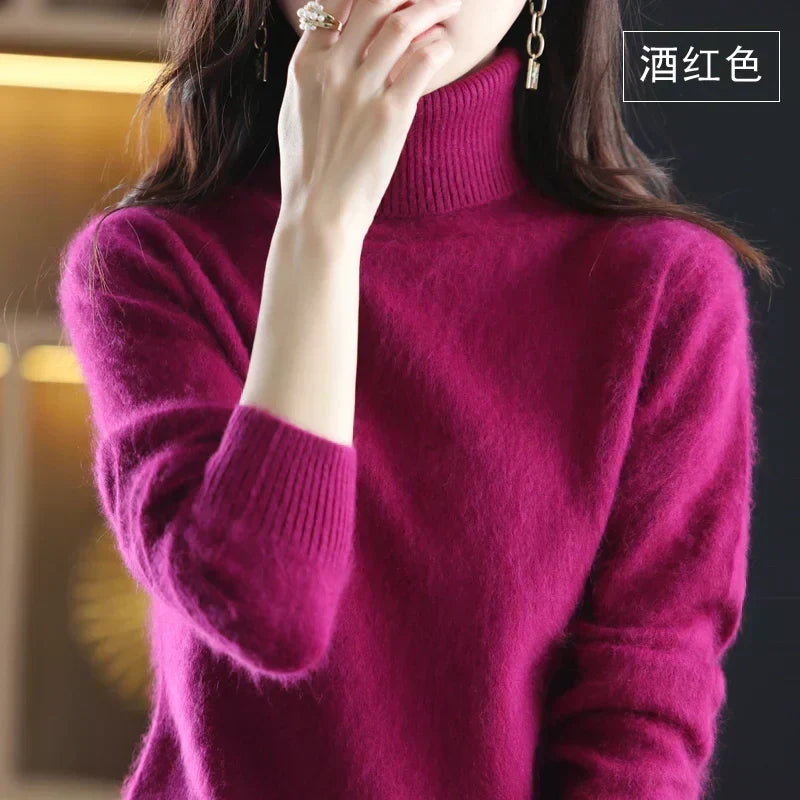 Soft Knit Turtleneck Jumper