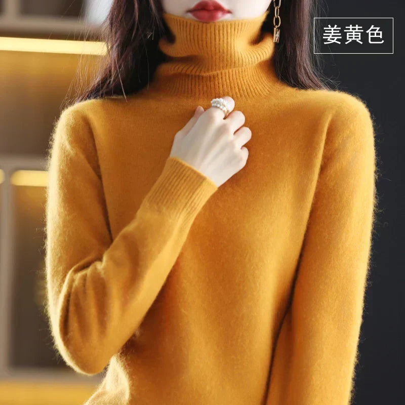 Soft Knit Turtleneck Jumper