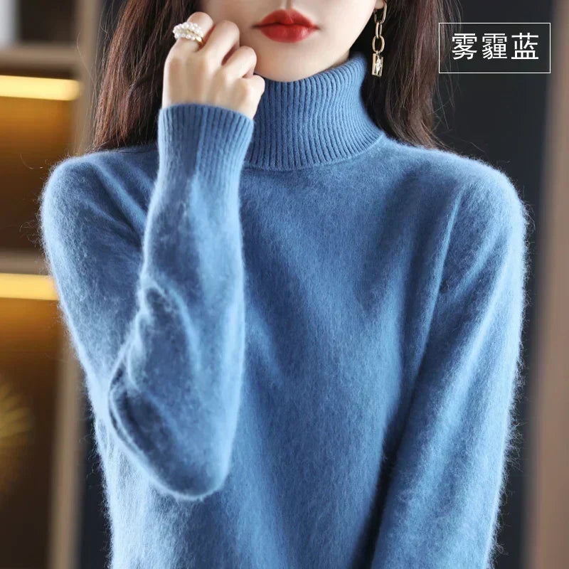 Soft Knit Turtleneck Jumper