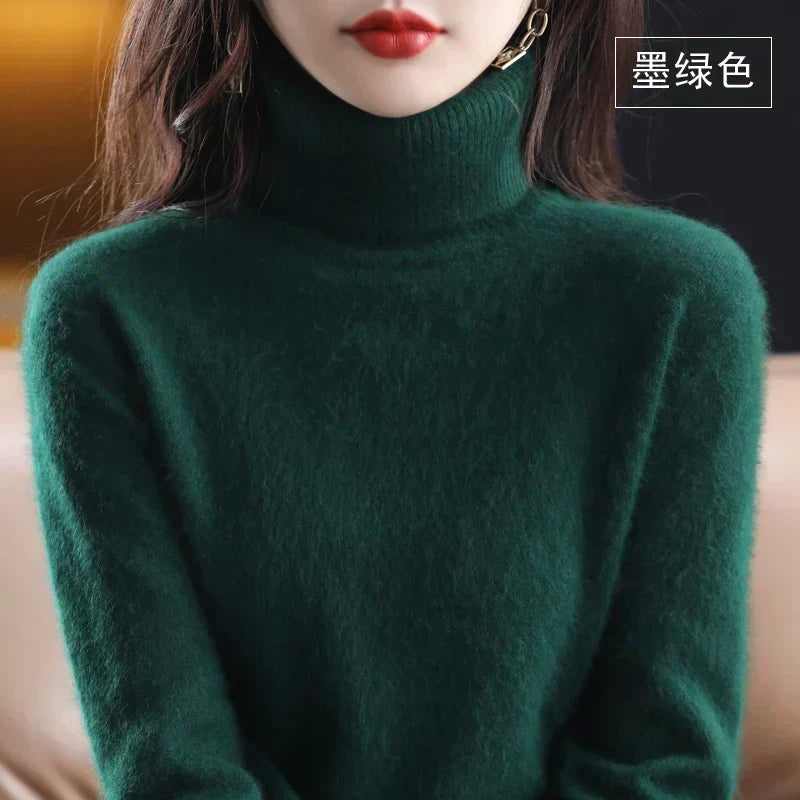 Soft Knit Turtleneck Jumper