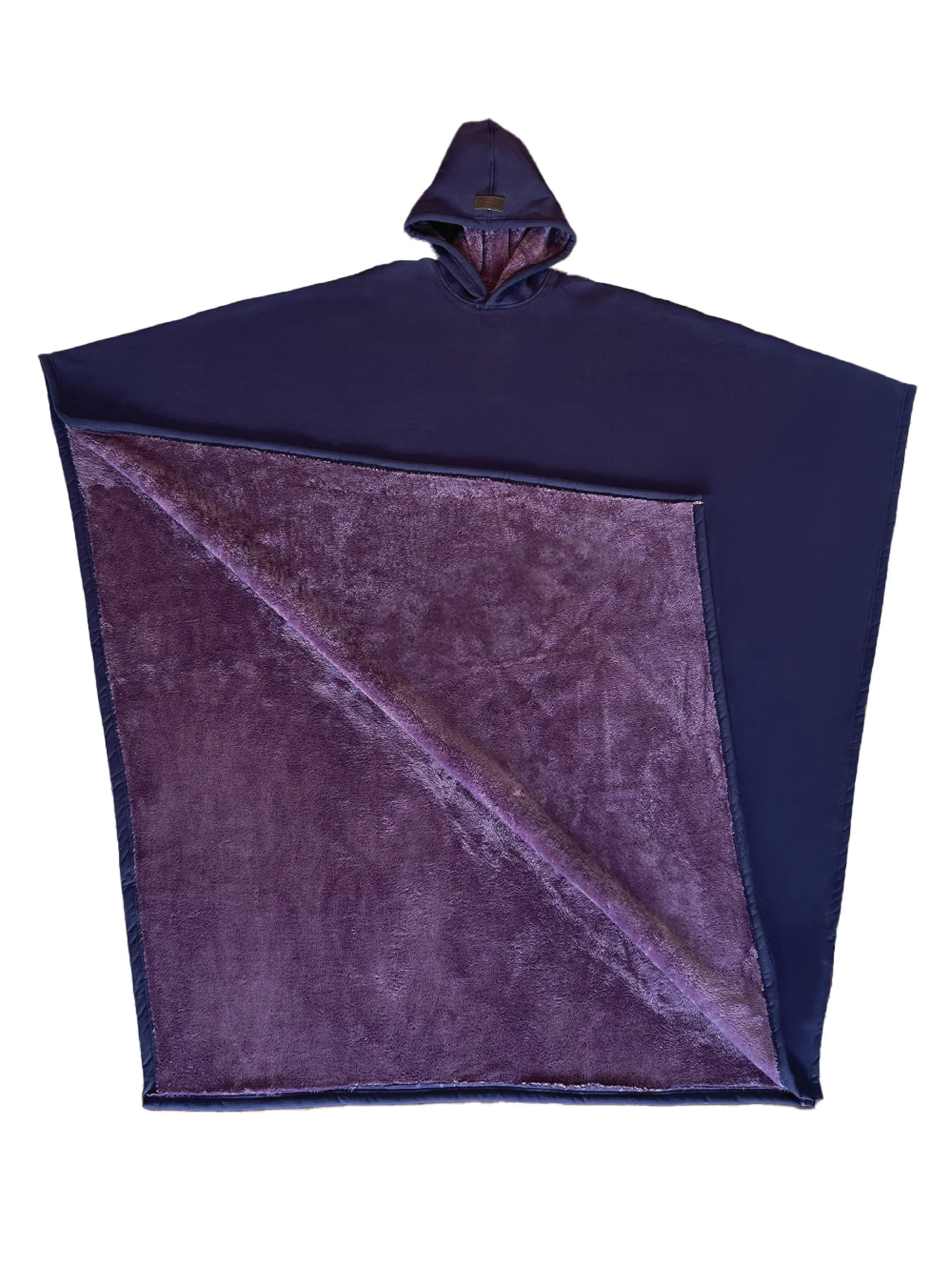 Hooded Blanket Oversized Soft Fleece Cocoon