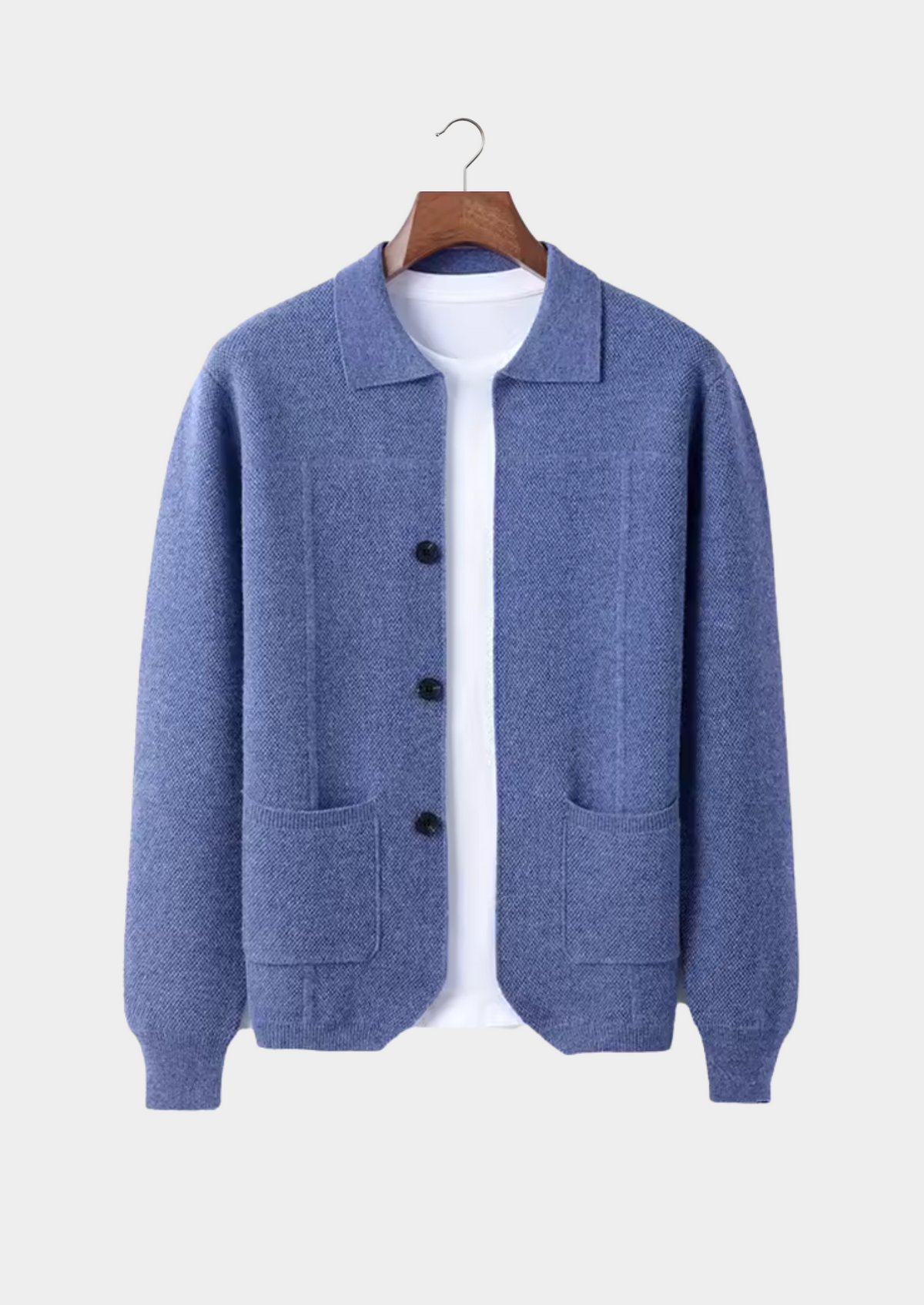Woolen overshirt, product photo