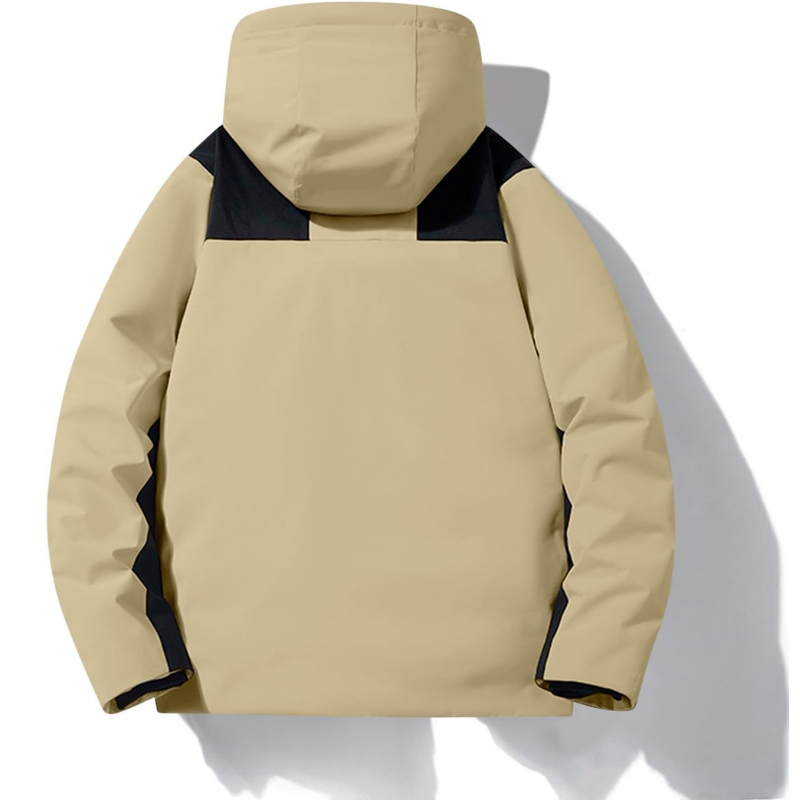 Hooded Ski Jacket Windproof Warm