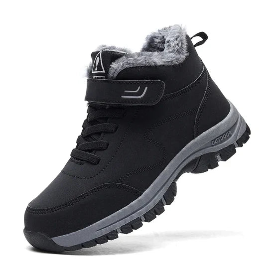 Thermal winter boots with cushioned support