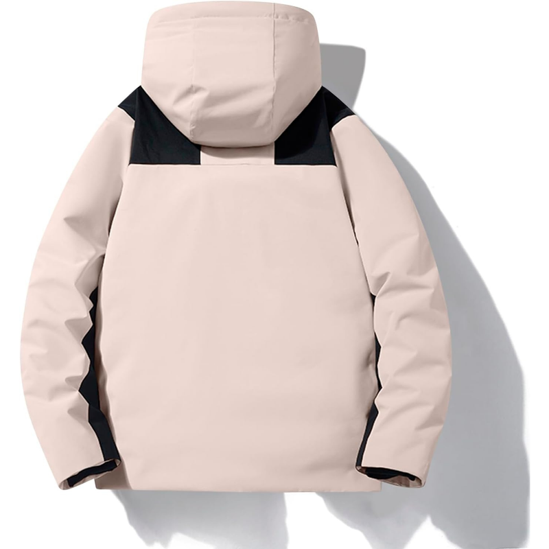 Hooded Ski Jacket Windproof Warm