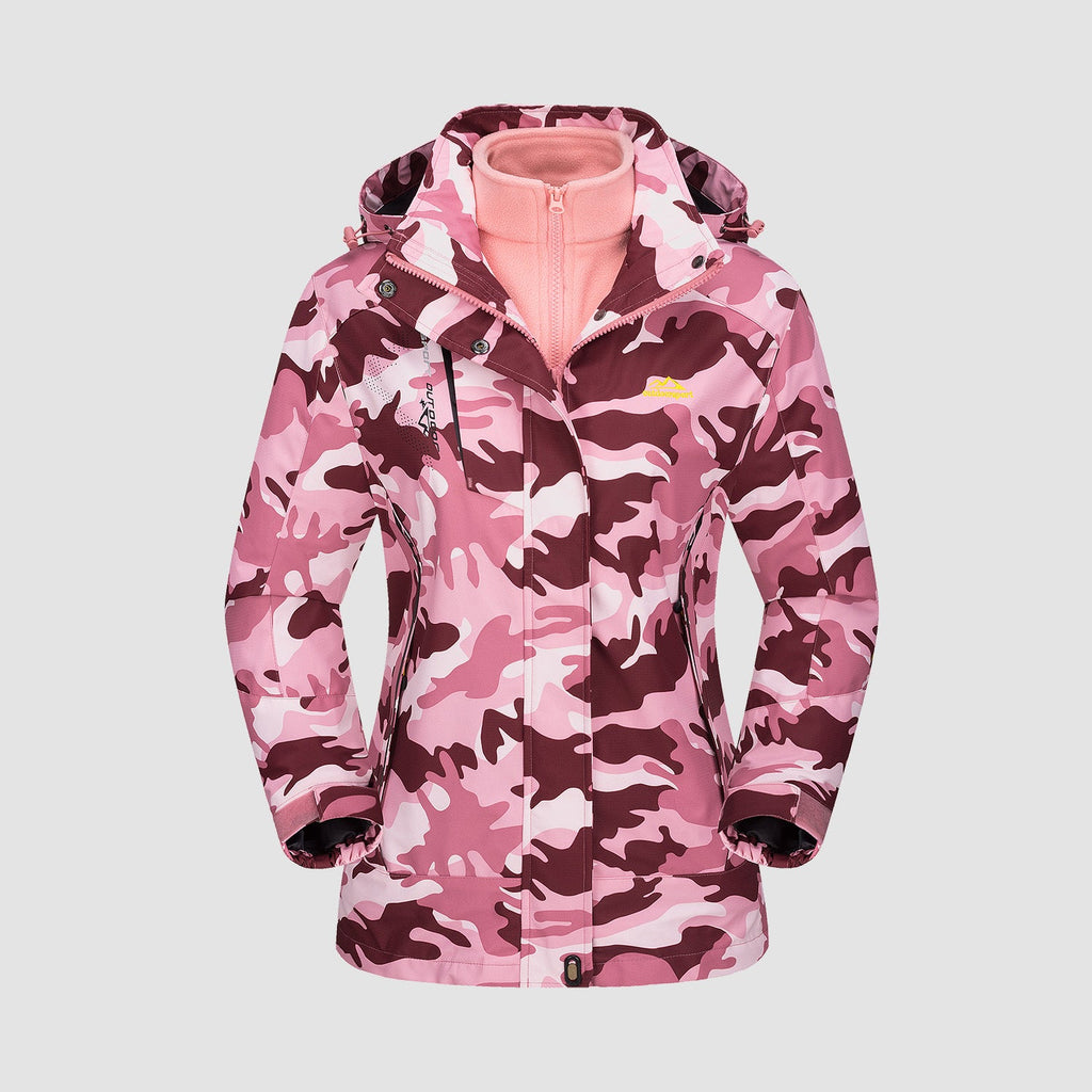 3-in-1  System Jacket Waterproof Fleece Ski