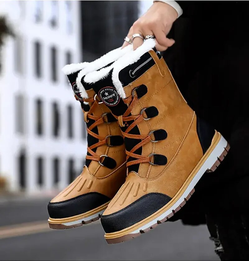 Snow Boots Warm Lined Non Slip Soles