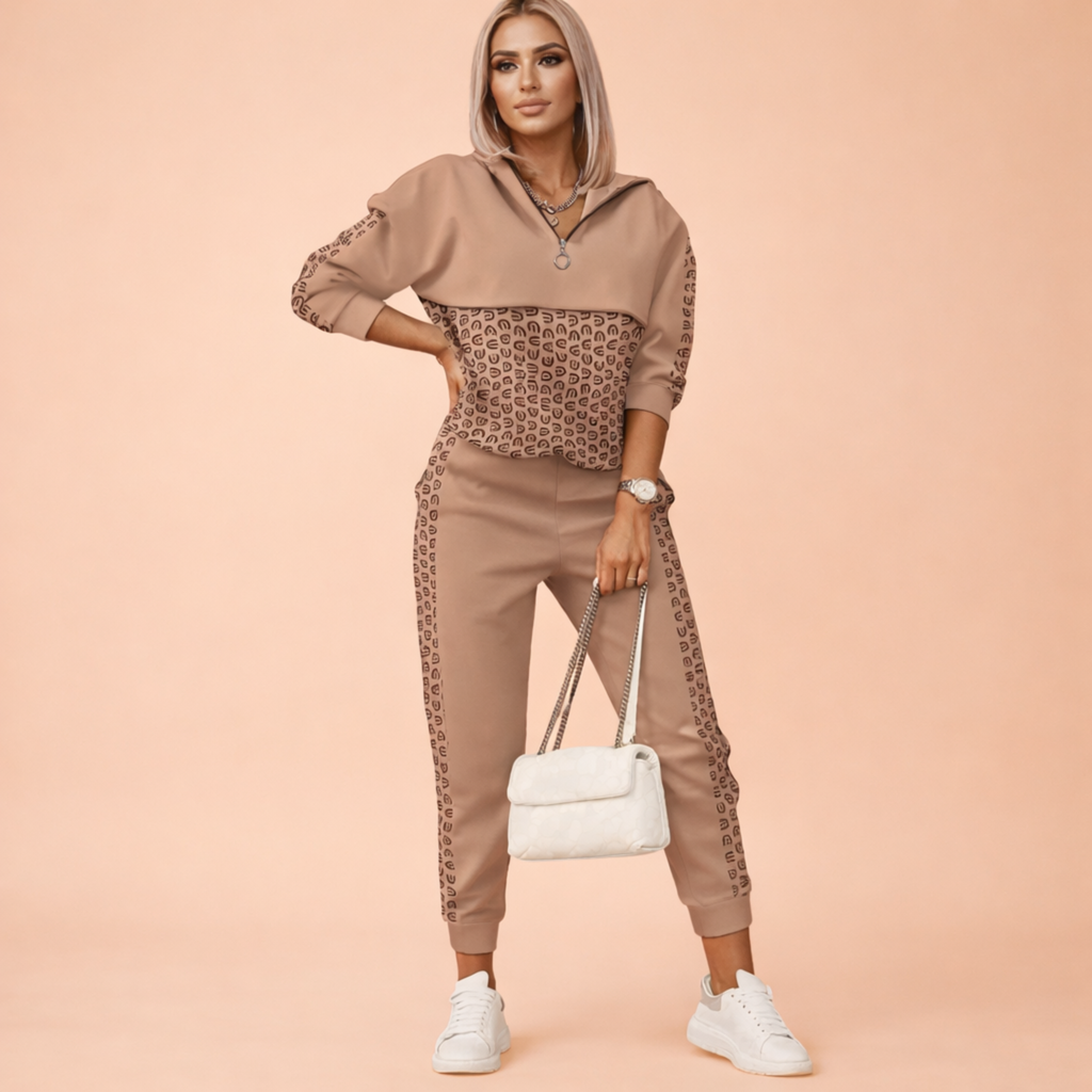 Two-Piece Tracksuit Stylish Comfortable Loungewear