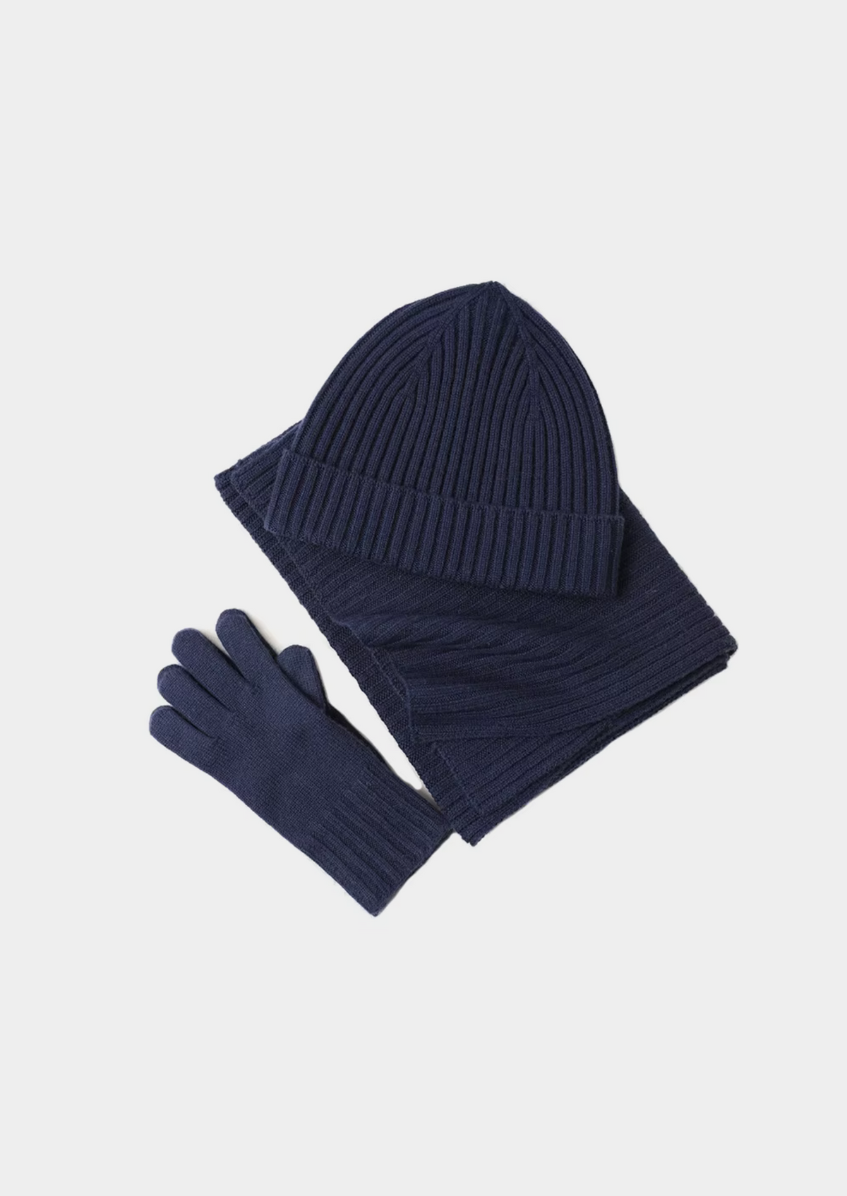 Soft knit winter accessories set, product photo