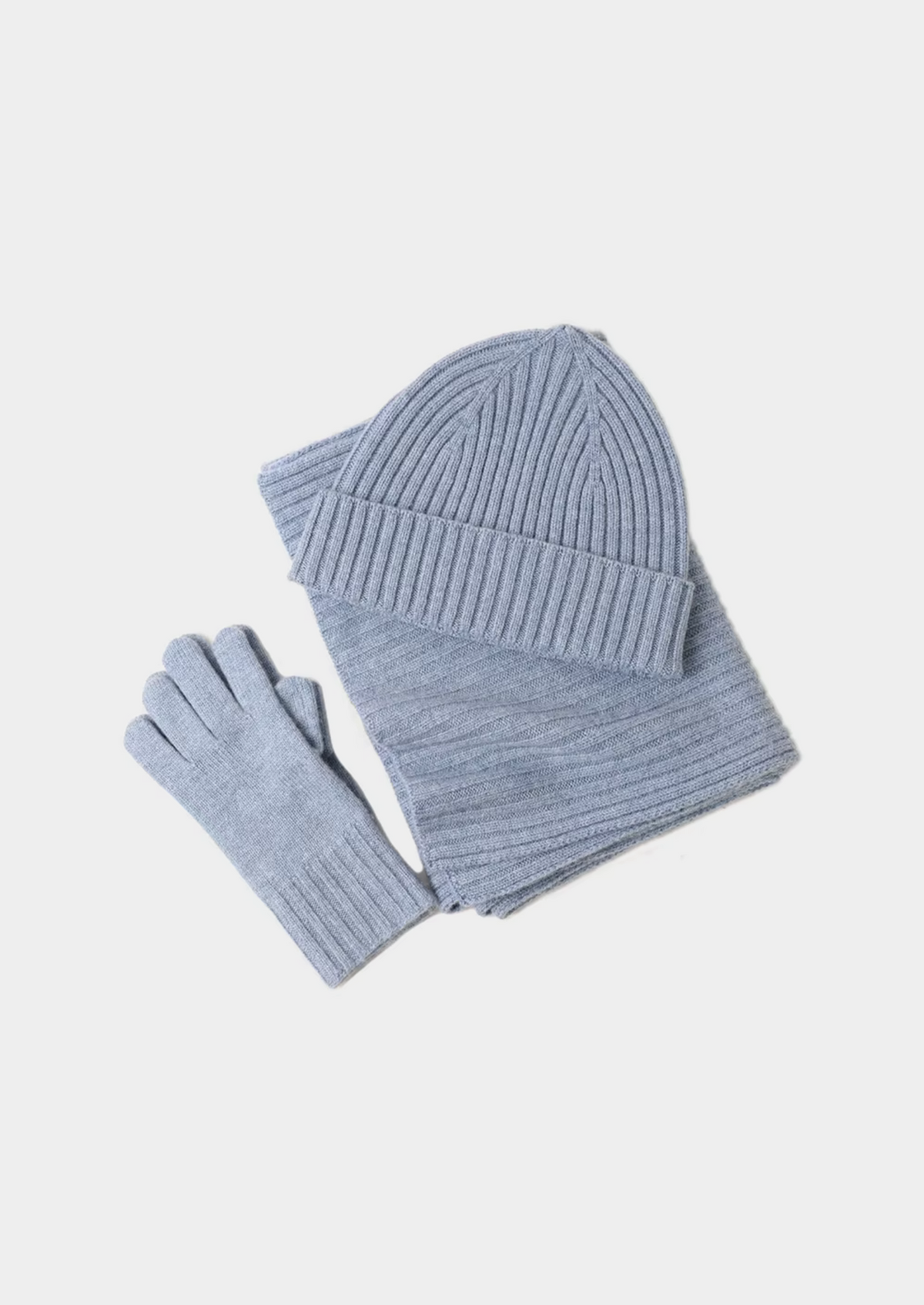 Soft knit winter accessories set, product photo