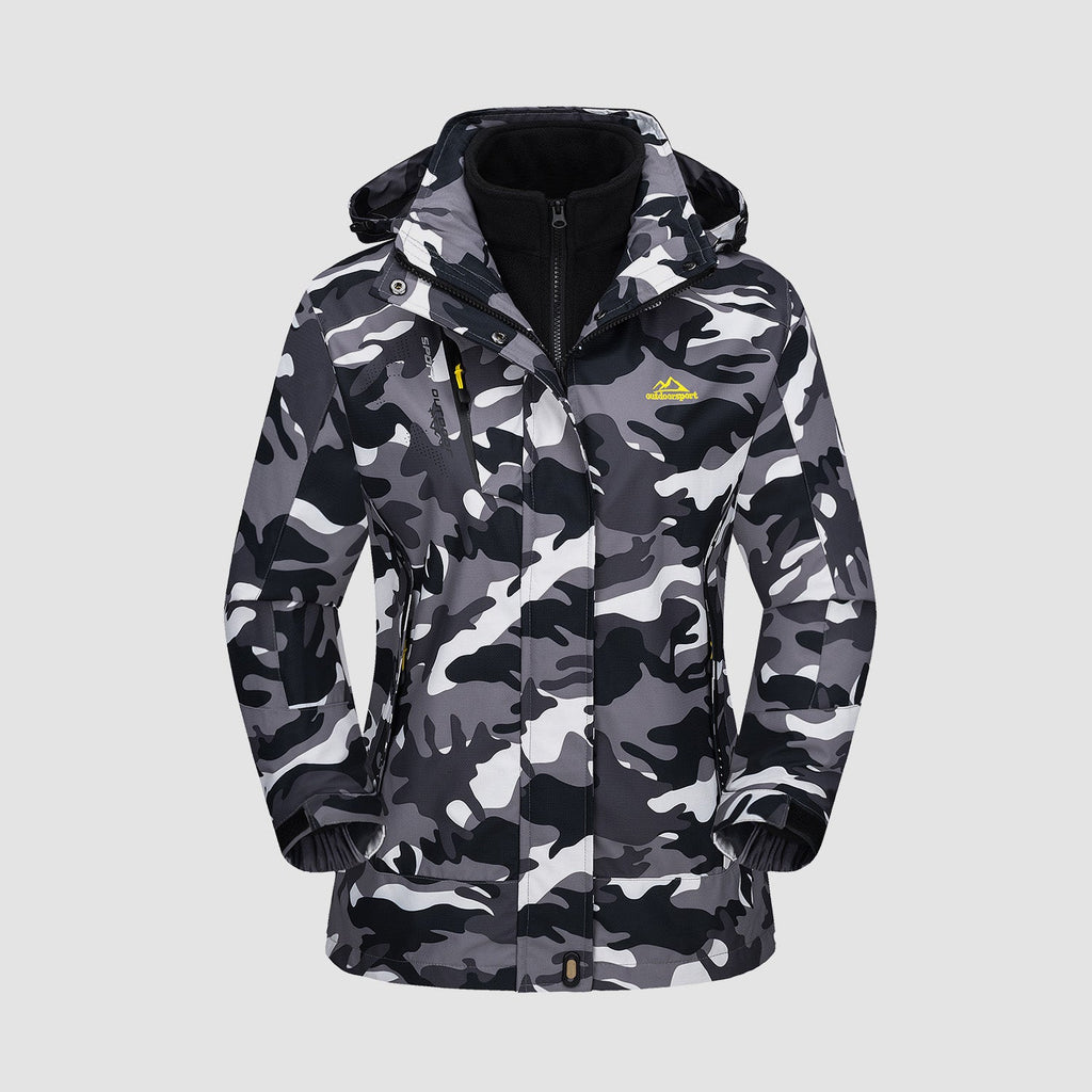 3-in-1  System Jacket Waterproof Fleece Ski