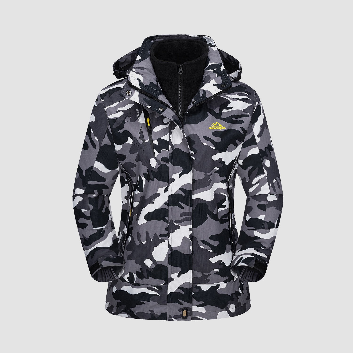 3-in-1  System Jacket Waterproof Fleece Ski