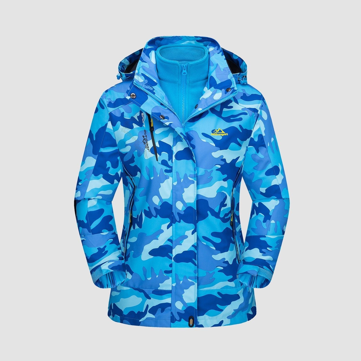 3-in-1  System Jacket Waterproof Fleece Ski