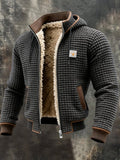 Fleece Lined Zip Jacket Warm Winter