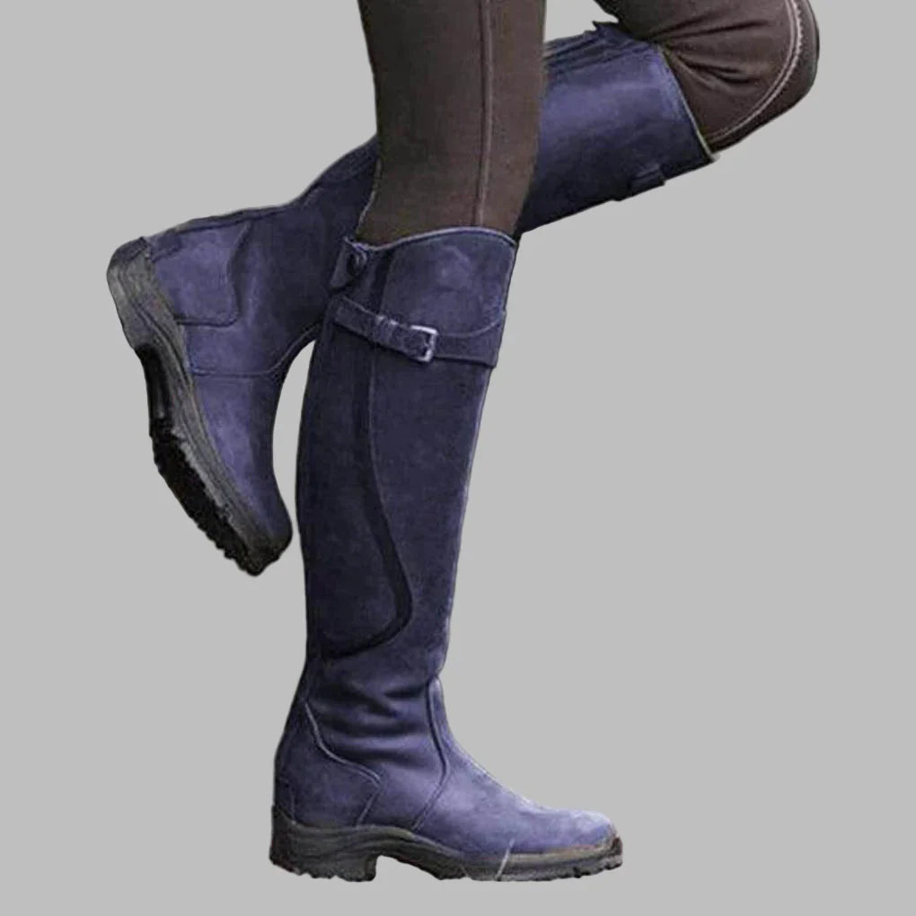 Boots Leather Arch Support Cushioned Fit