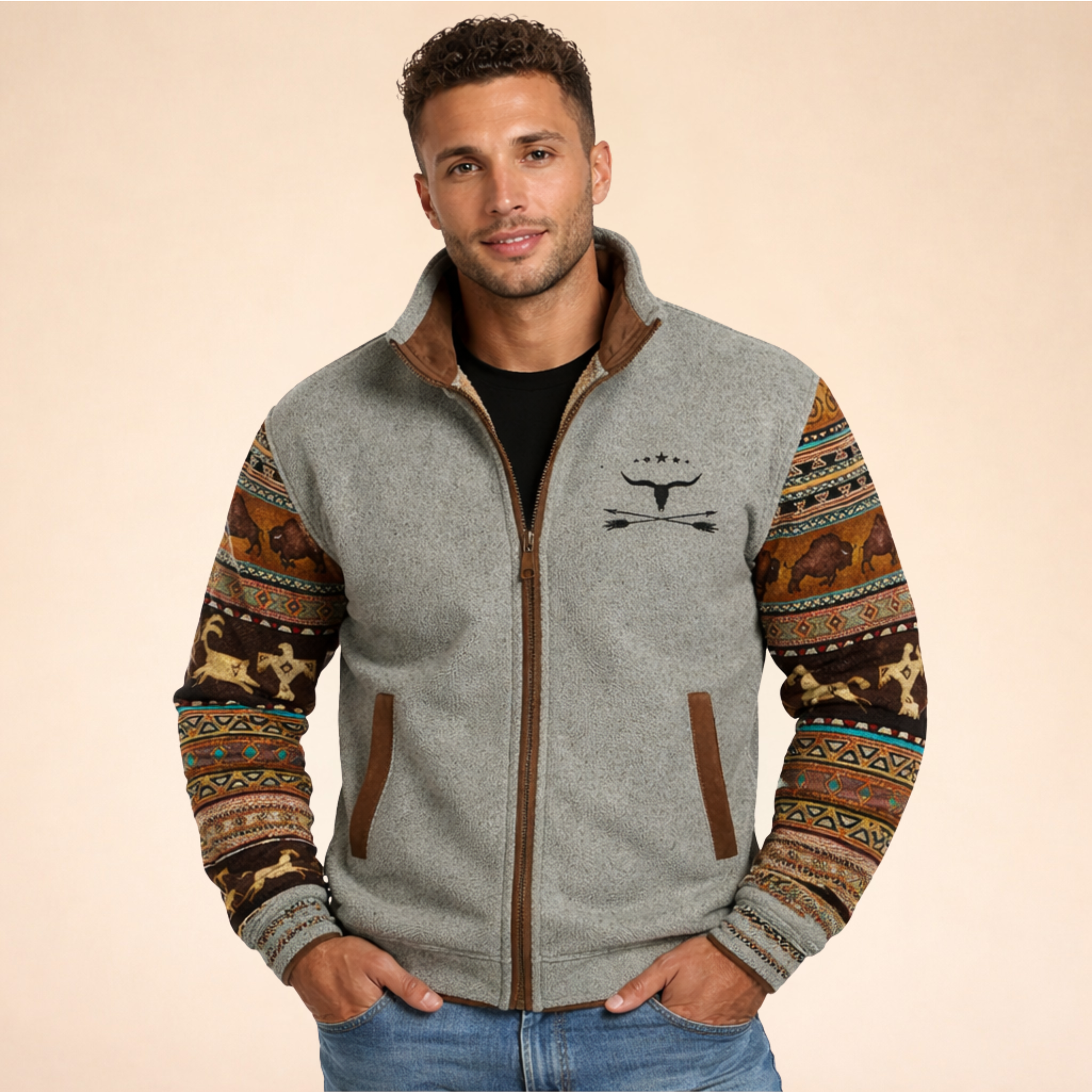 Fleece Jacket Merino Blend Full Zip