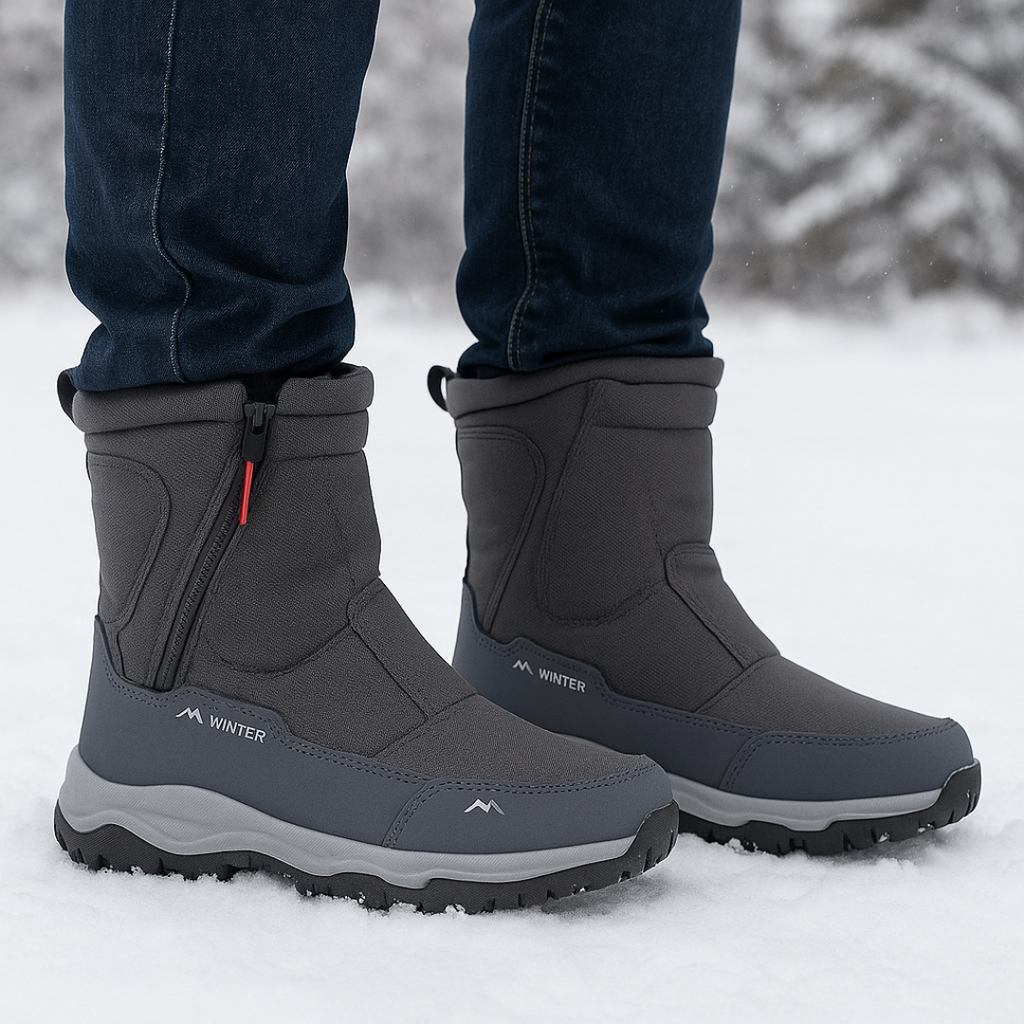 Winter Boots Insulated Waterproof Grip Sole