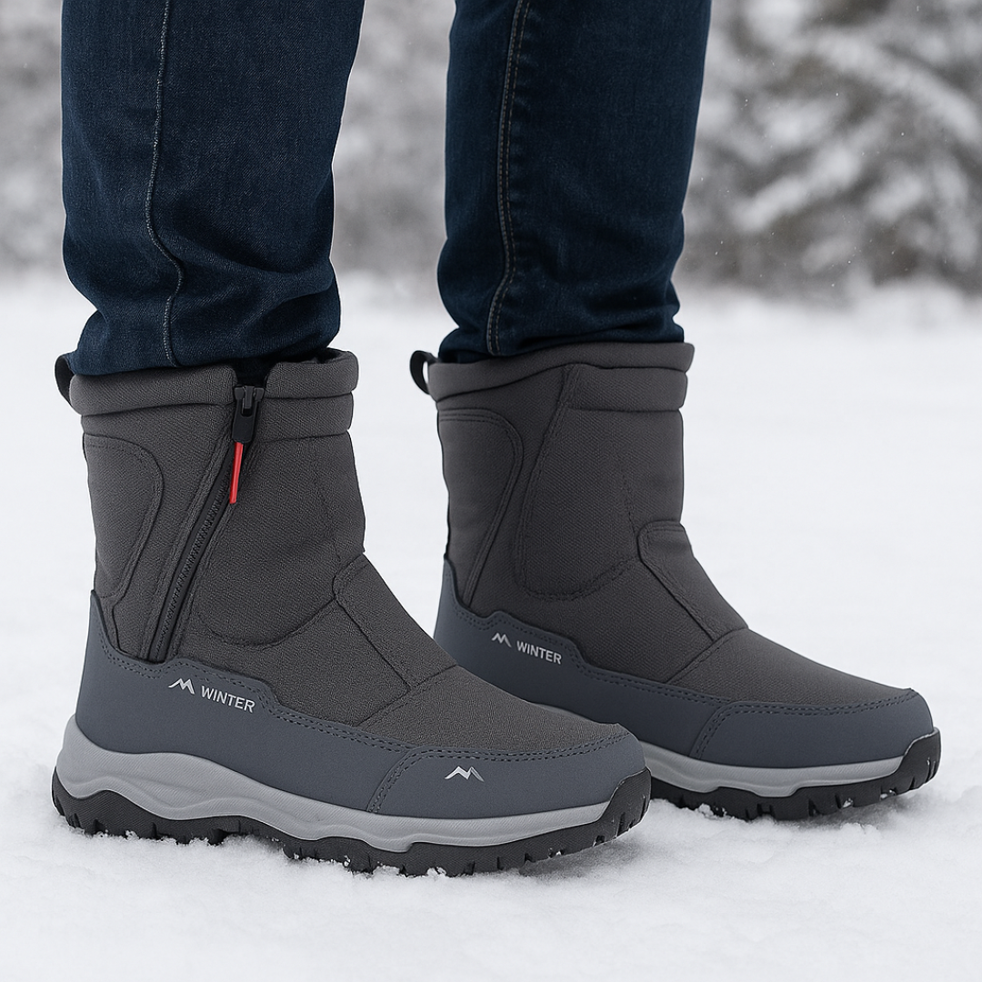 Winter Boots Insulated Waterproof Grip Sole