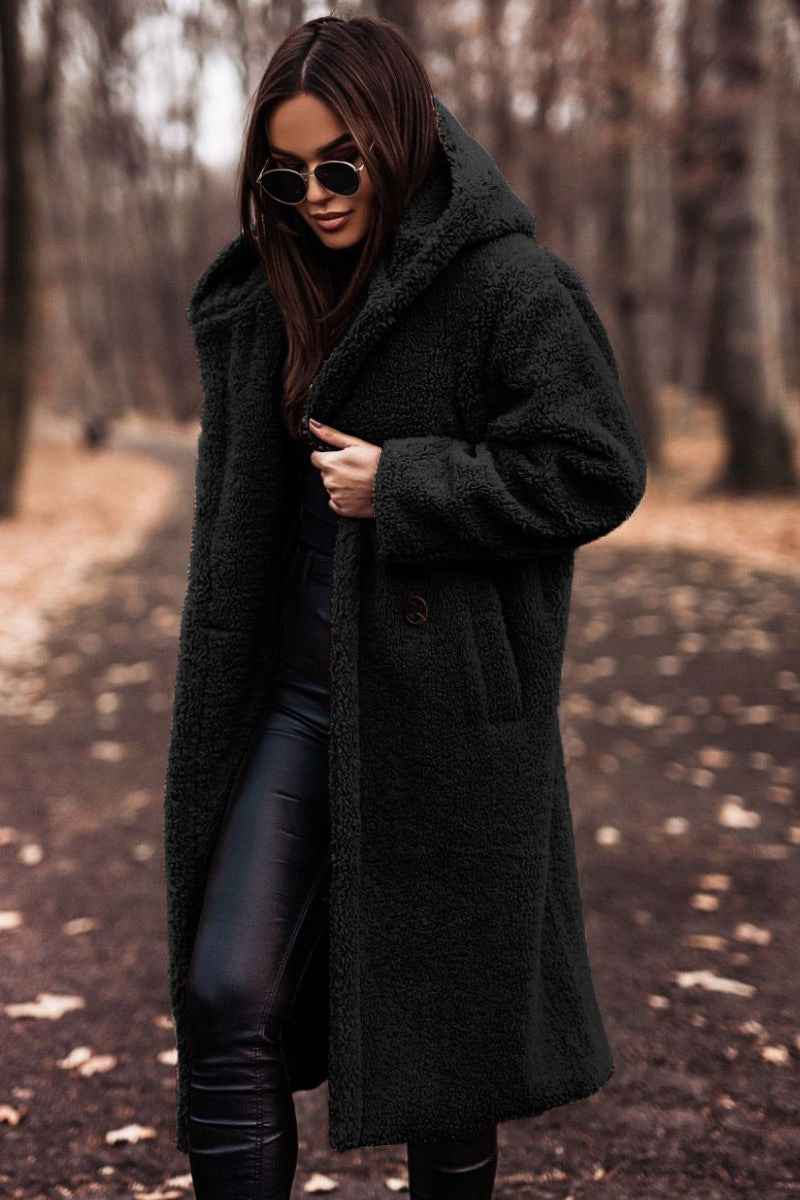 Wool-Look Coat Elegant Warm Cosy