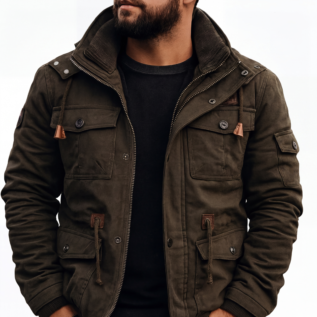 Field Jacket Fleece Lined Pockets