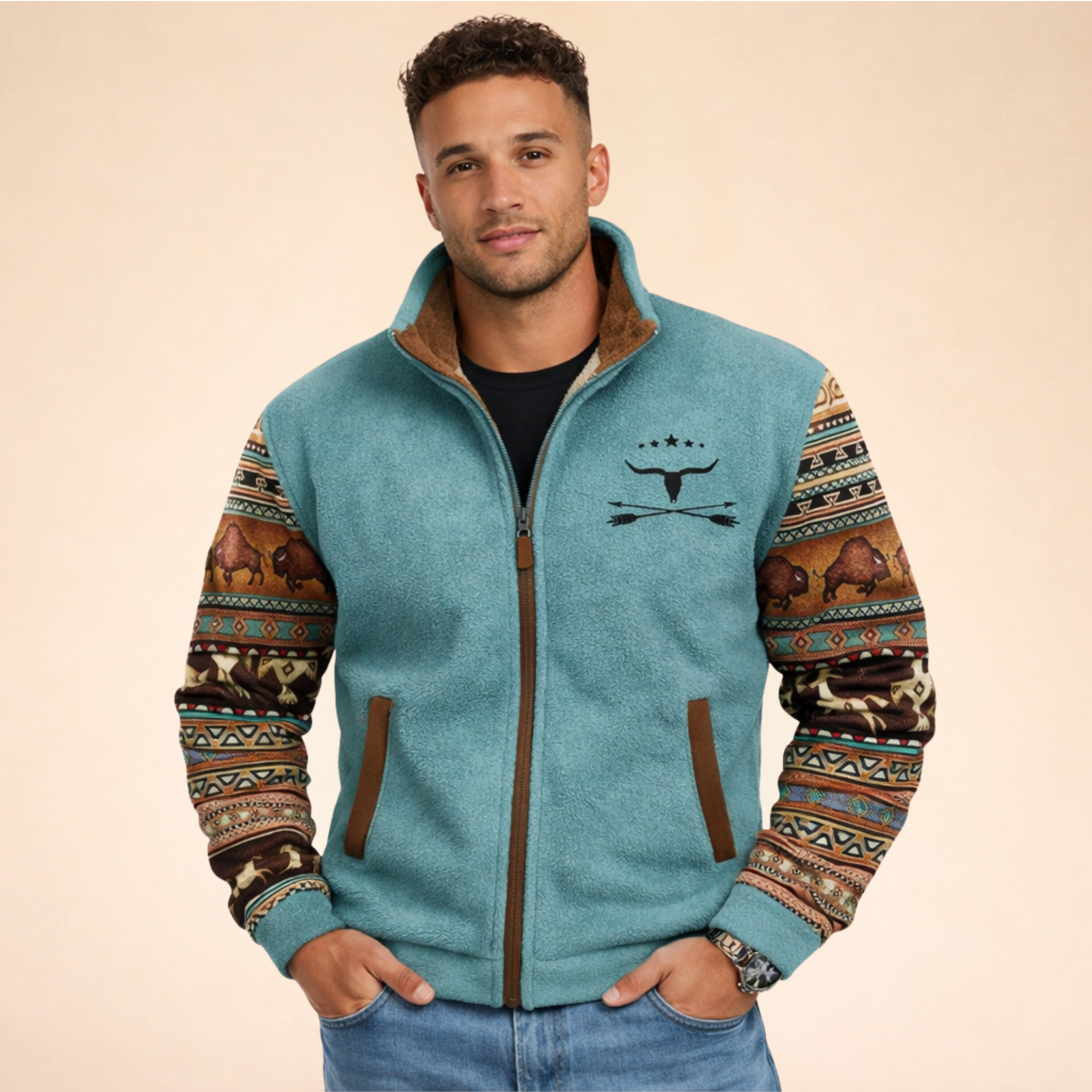 Fleece Jacket Merino Blend Full Zip