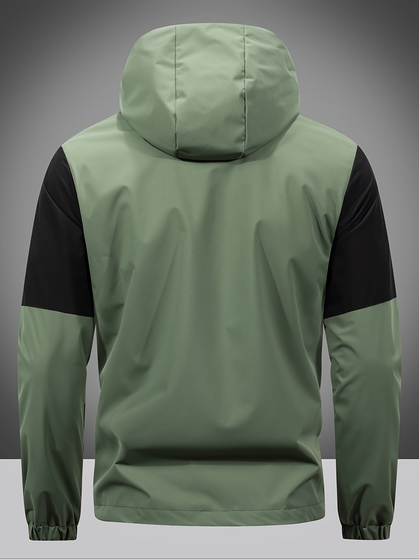 Rain Coat Waterproof Hooded Longline Shell