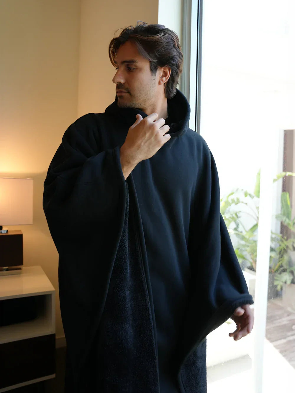 Hooded Blanket Oversized Soft Fleece Cocoon