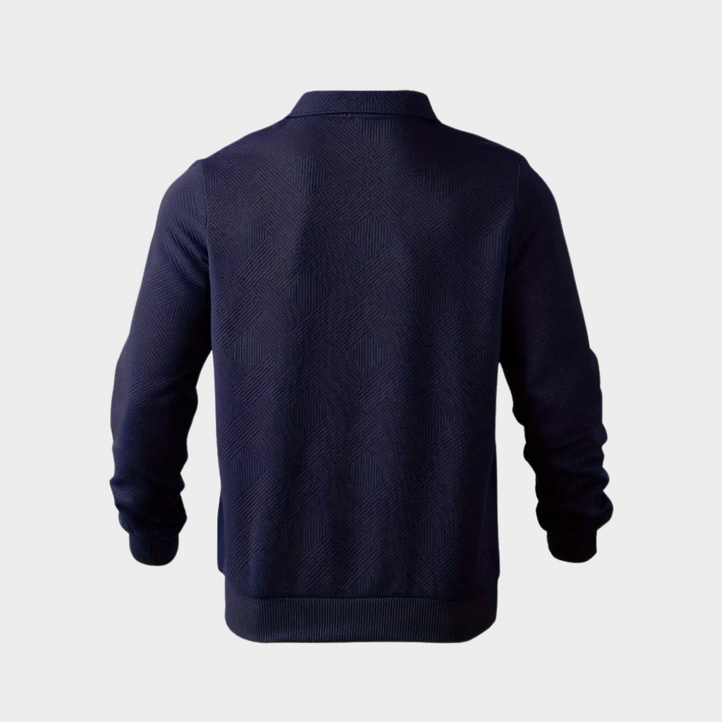 Quarter Zip Jumper Loose Comfortable Fit