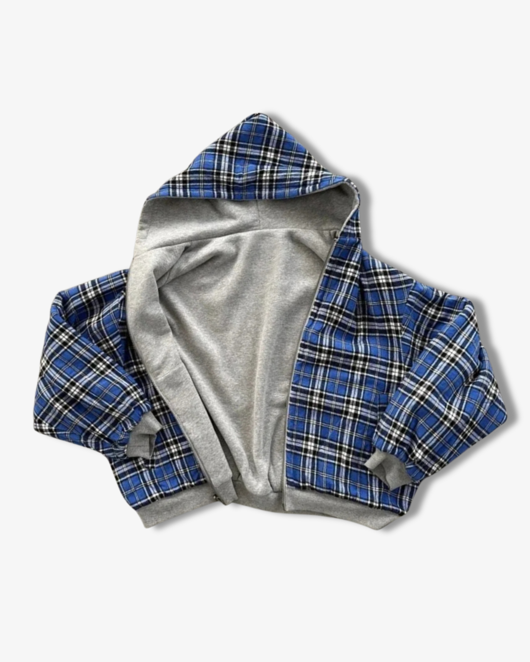 Reversible Hoodie Two Looks Soft Fleece