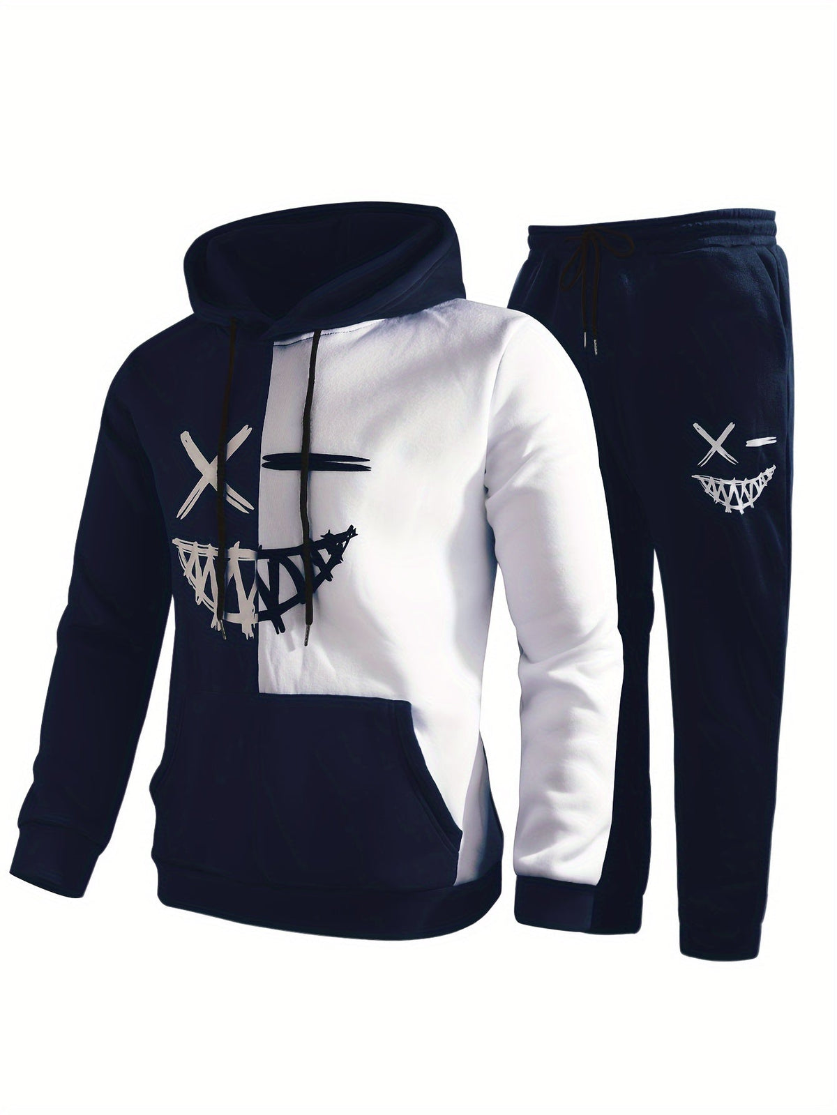 Tracksuit Set Hooded Top Matching Joggers