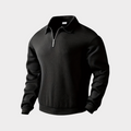 Quarter Zip Jumper Loose Comfortable Fit