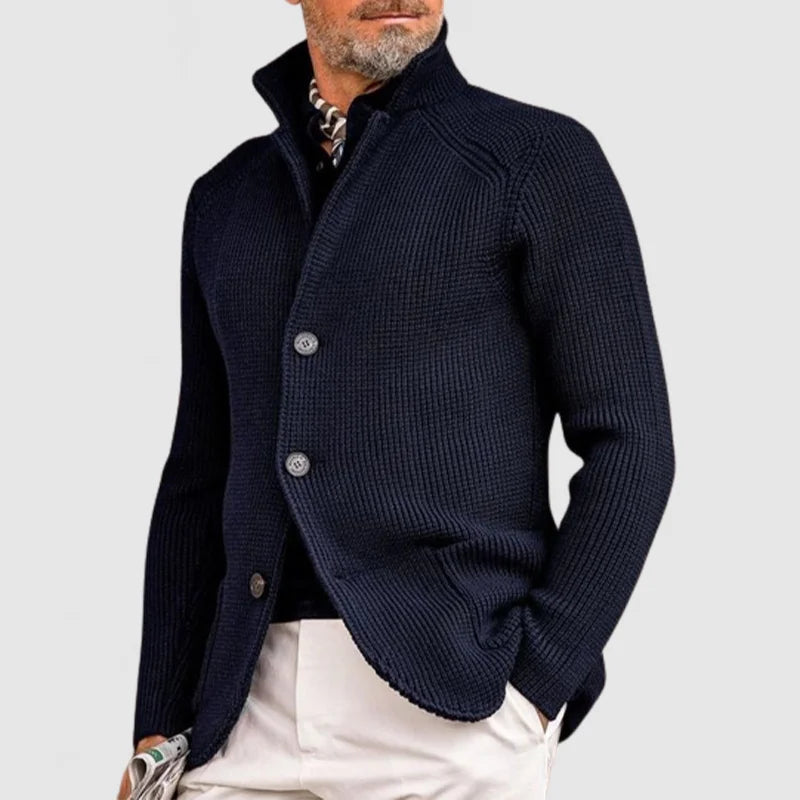 Wool Cardigan Classic Knit Style