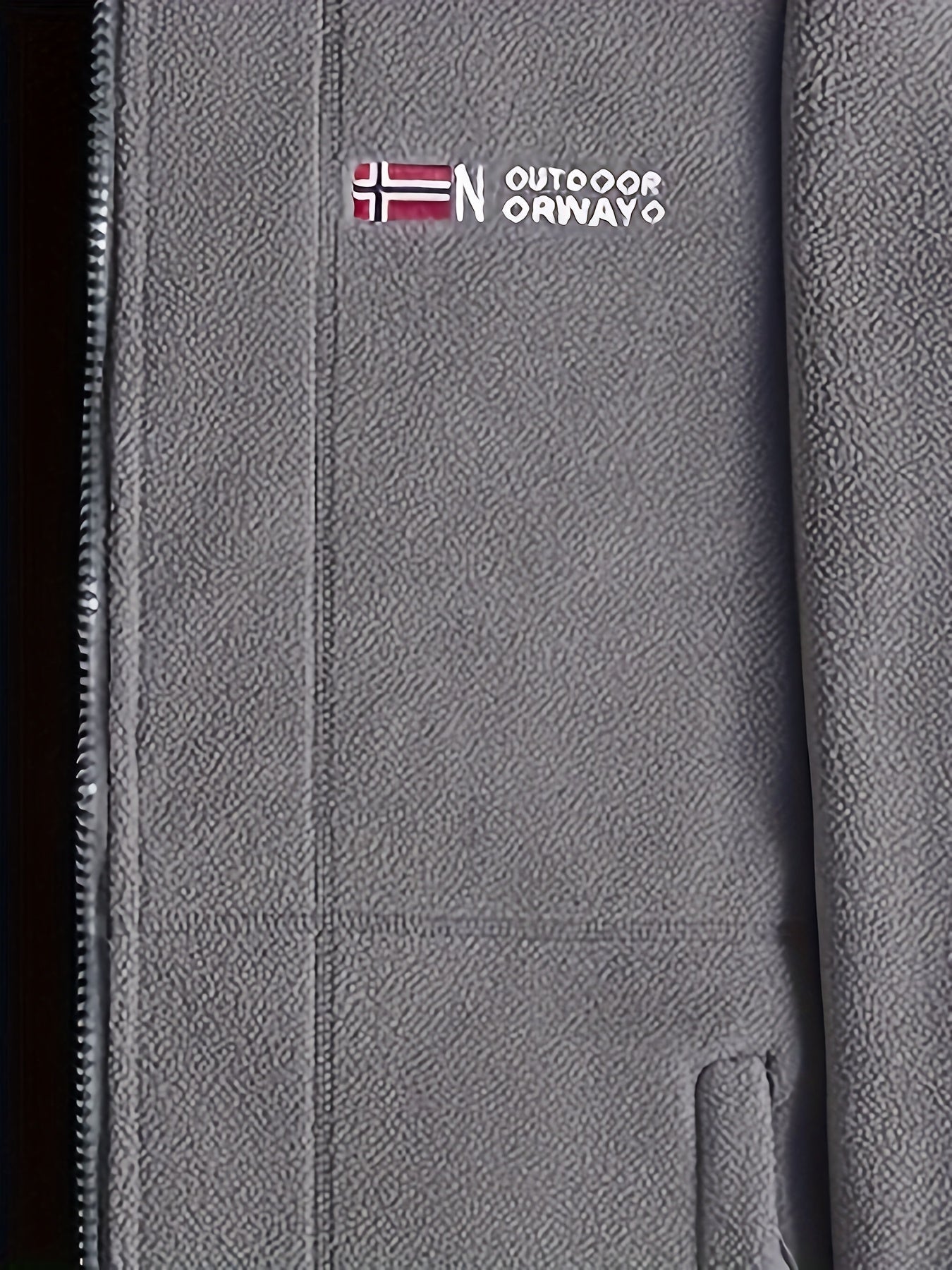 Fleece Jacket With High-Collar