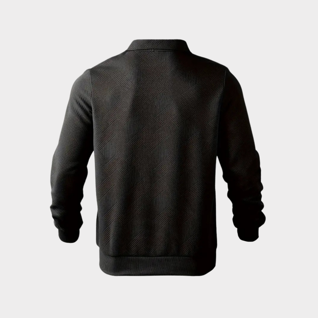 Quarter Zip Jumper Loose Comfortable Fit