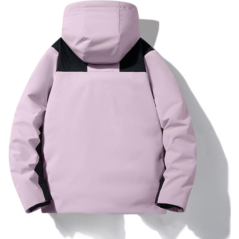 Hooded Ski Jacket Windproof Warm