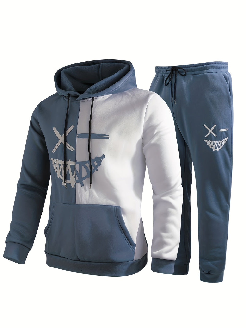 Tracksuit Set Hooded Top Matching Joggers