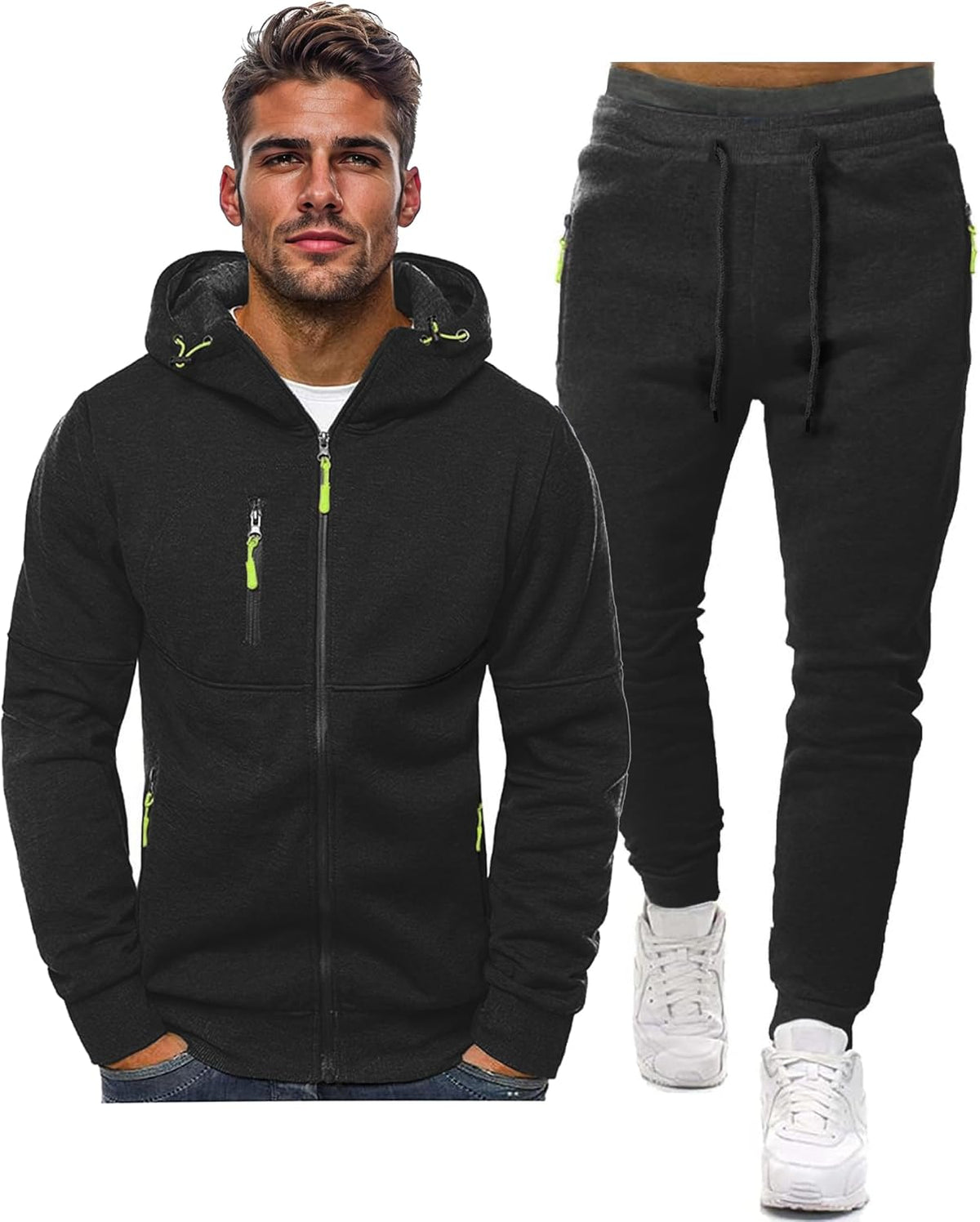 Tracksuit Two Piece Slim Fit Set