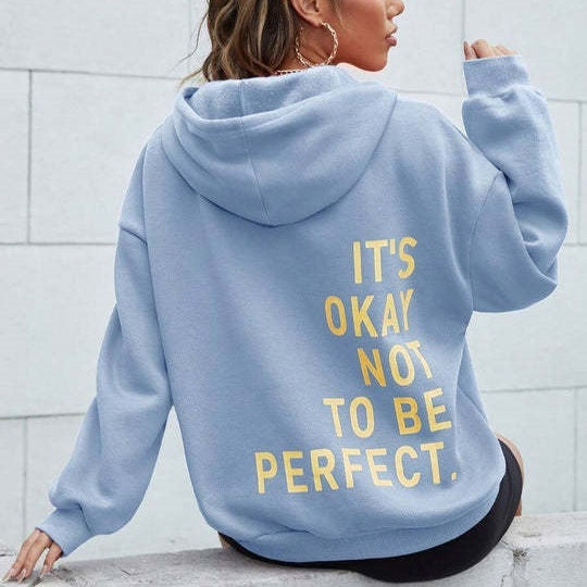 Back Print Hoodie Relaxed Fit