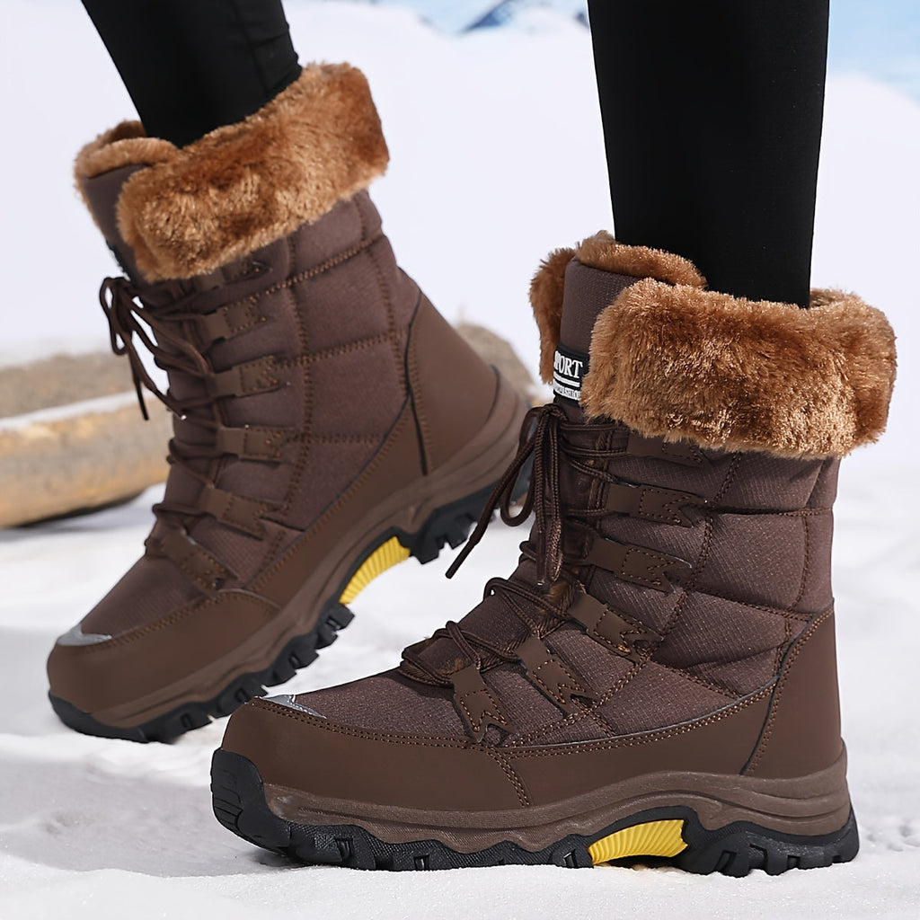 Winter Boots Warm Lined Non Slip Sole
