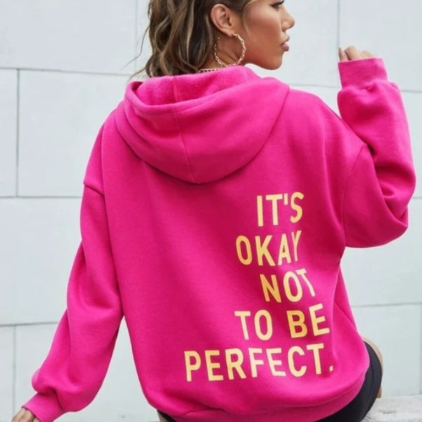 Back Print Hoodie Relaxed Fit